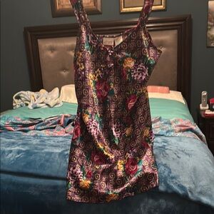 Floral Patterned night gown short